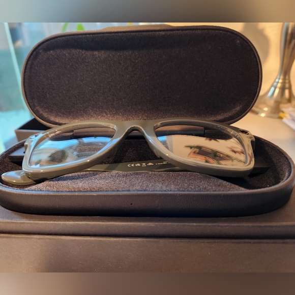 Ray-Ban Stories 👓 Facebook meta Wayfarer Transitions Shiny Olive G15 Green - Picture 3 of 14